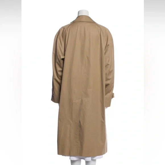 Burberrys’ Classic Collar Knee Length Coat with Plaid Interior Size 3XL - Picture 3 of 7